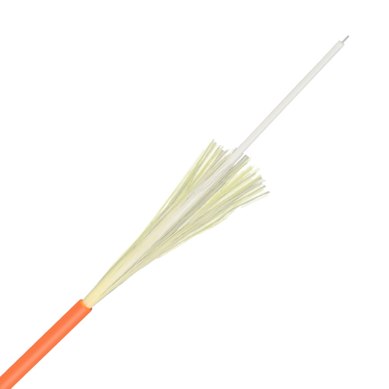 indoor fiber optic cable tight buffered fibre cable om4 1core indoor fiber optic cable