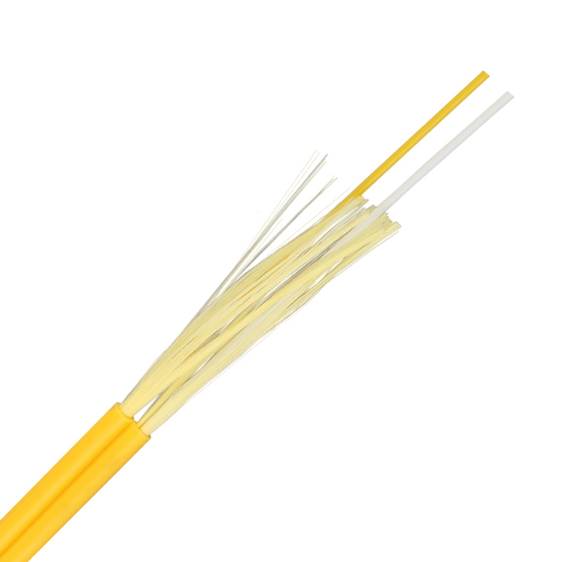 SURELINK duplex multi modo om3 om4 om5 LSZH revestimento 1 a 12 núcleo 0,9 mm cabo de fibra de buffer apertado cabo de fibra óptica interna
