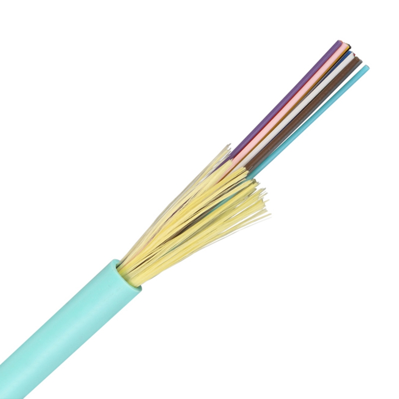 Cabo de fibra óptica interno 8 ftth SM MM LSZH de GJFJH ou cabo de fibra óptica de cabo de buffer apertado interno de PVC