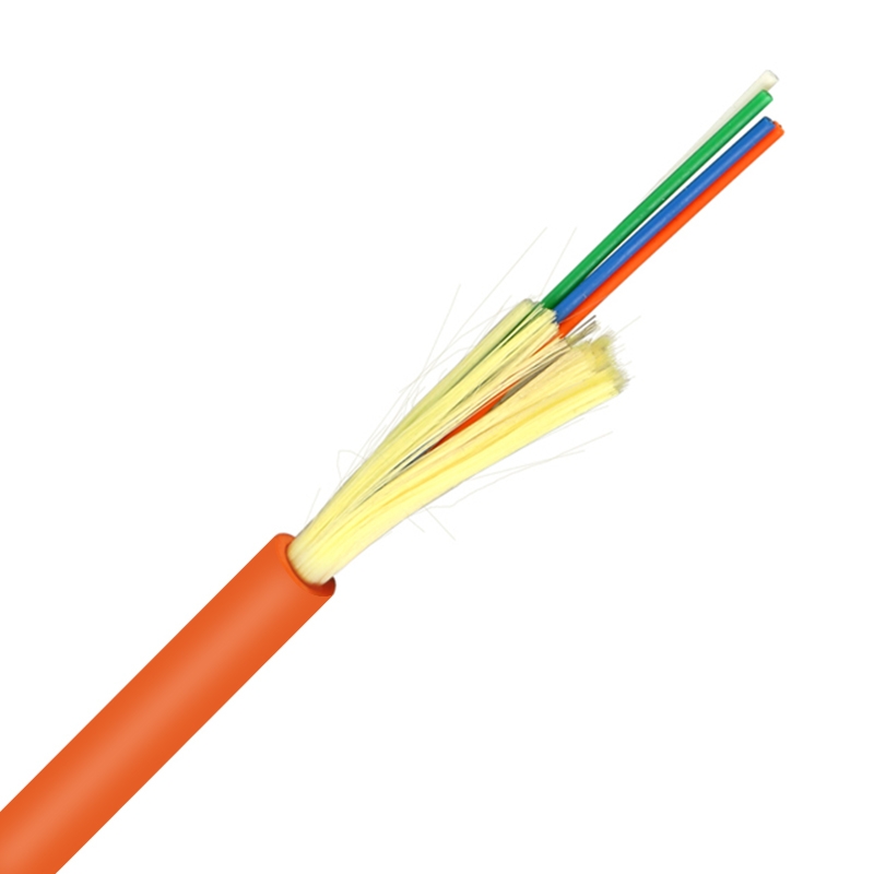 Cabo de fibra óptica multimodo interno do cabo LSZH G652D do amortecedor LSZH G652D de 1core 2core 4core 4core 12core