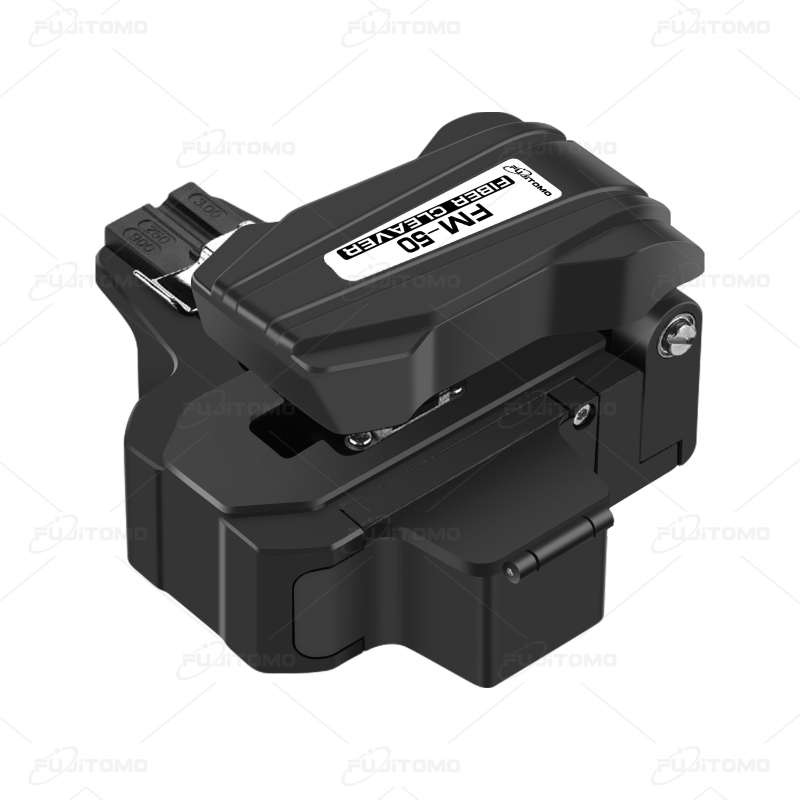 FUJITOMO FM-50 Cortadora de fibra óptica de alta precisión de un paso Cortadora de fibra óptica para herramientas de fibra óptica CT-30 CT-50